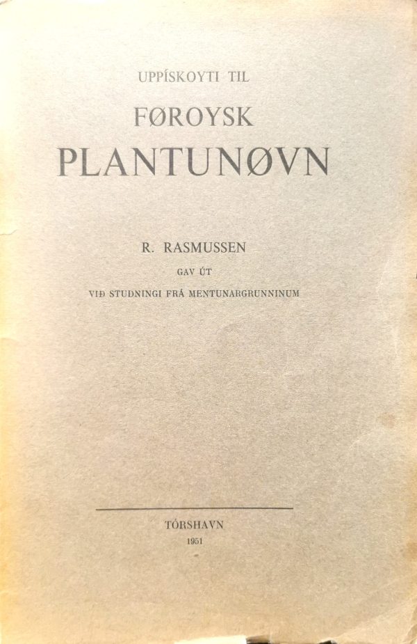 Føroysk plantunøvn - Uppískoyti (1951)