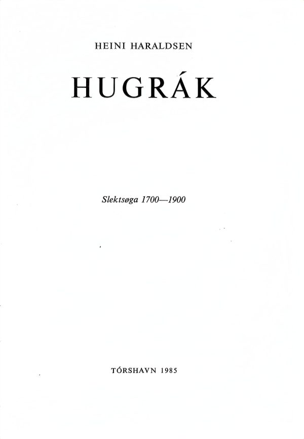 Hugrák - Heini Haraldsen - Image 3