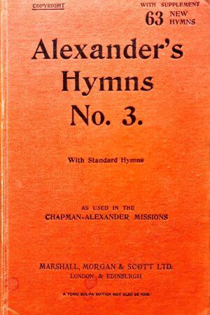 Alexander`s Hymns No. 3 (439 enskir sálmar nótabók)