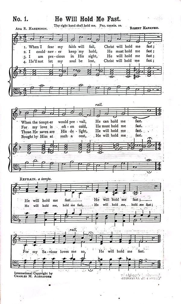 Alexander`s Hymns No. 3 (439 enskir sálmar nótabók) - Image 3