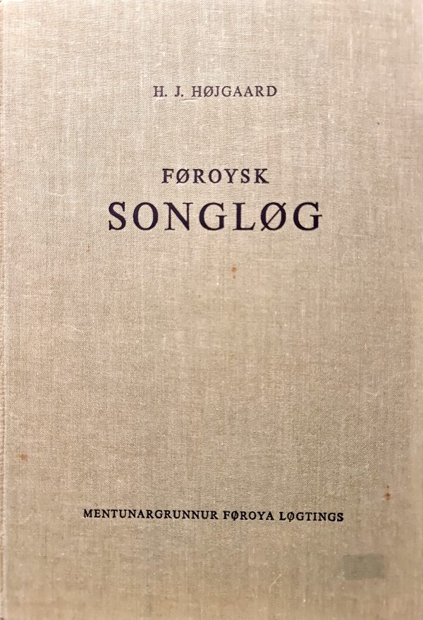 Føroysk Songløg - H.J. Højgaard