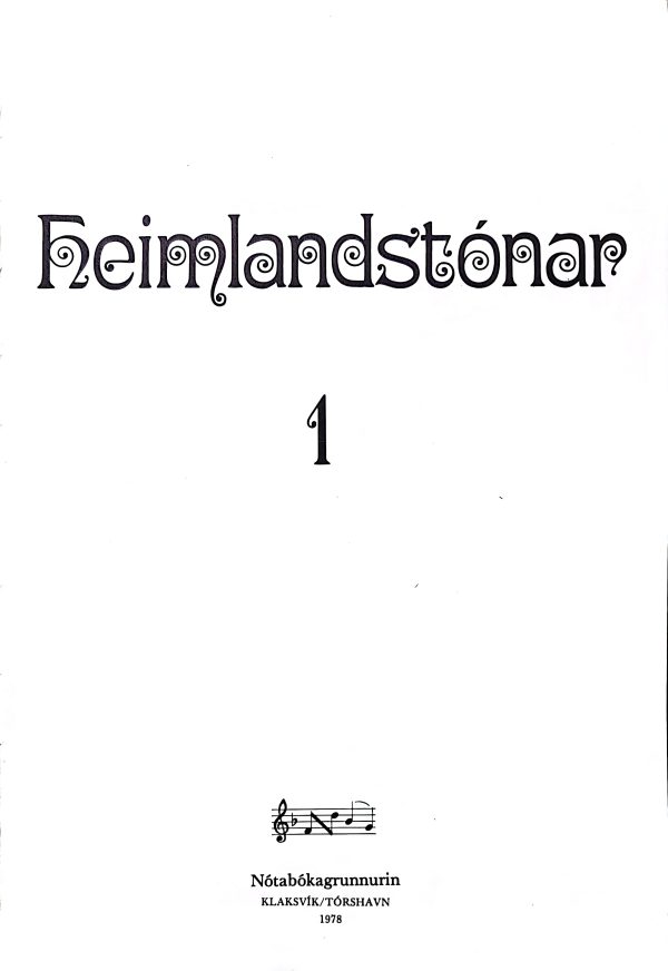 Heimlandstónar 1