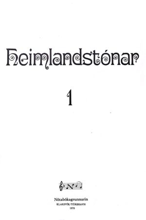 Heimlandstónar 1