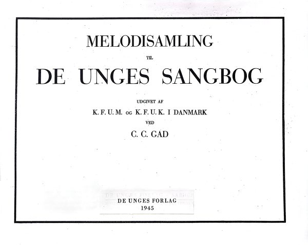 Melodisamling til de unges sange - K.F.U.M og K.F.U.K - Image 4