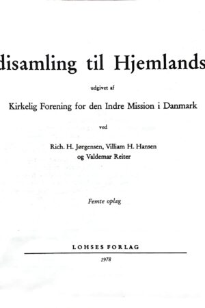 Melodisamling til Hjemlandstoner