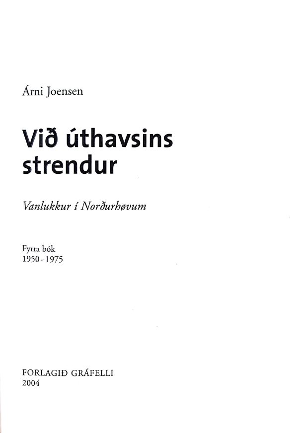 Við úthavsins strendur - Vanlukkur í Norðurhøvum - Image 2