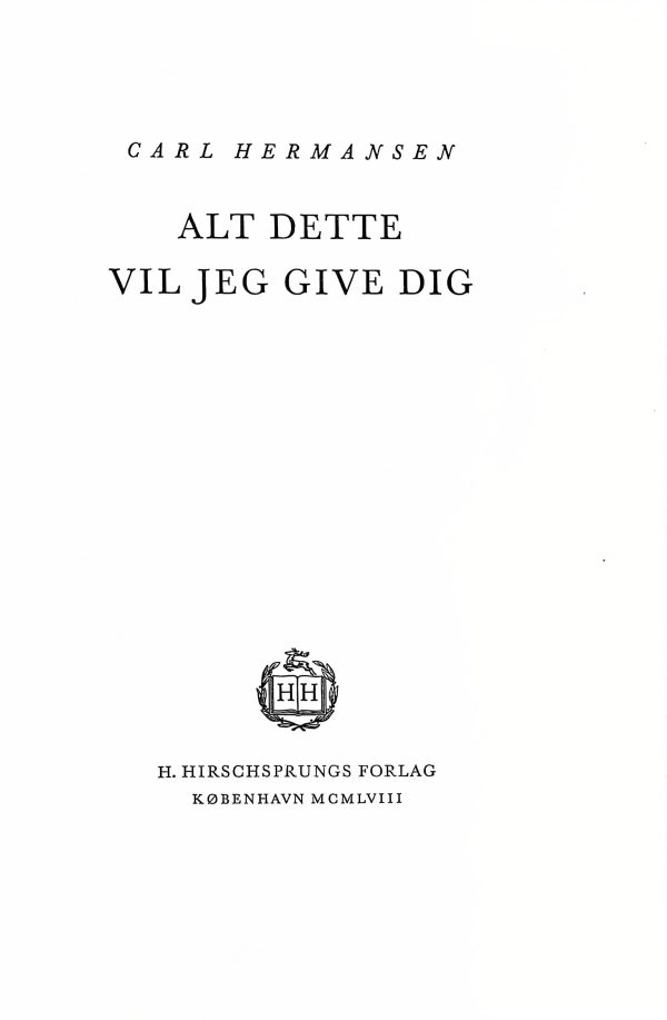 Alt dette vil jeg give dig 1958 - Image 3