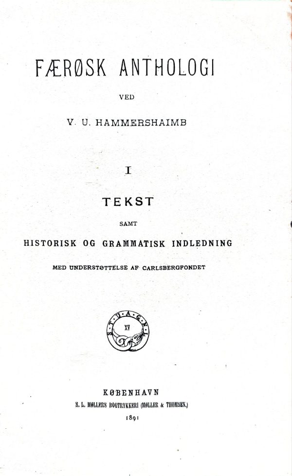 Færøsk anthologi 1 & 2 1947 (1891) - Image 2