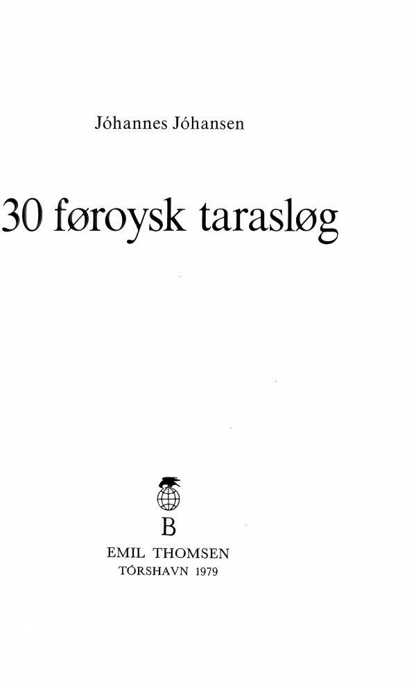 30 føroysk tarasløg 1979 - Image 2