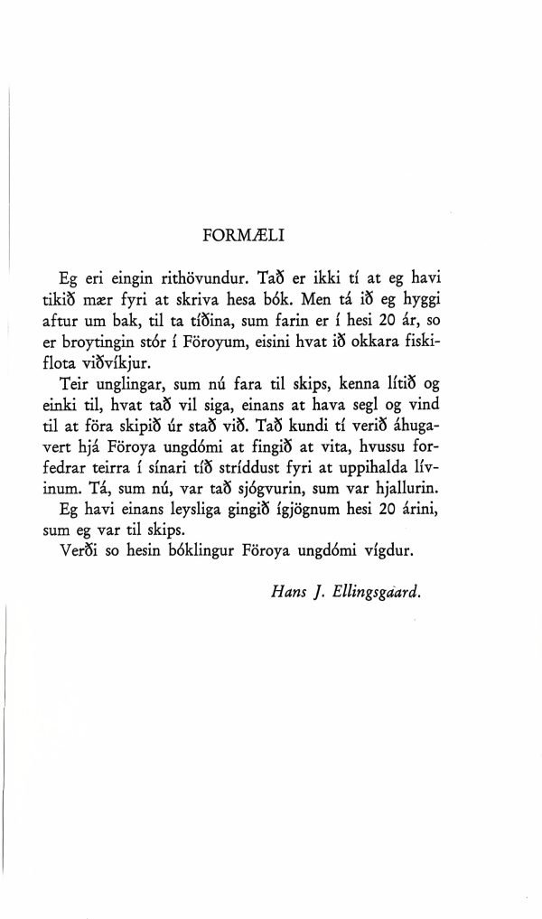 20 ár til skips, Hans J. Ellingsgaard, 1965 - Image 2