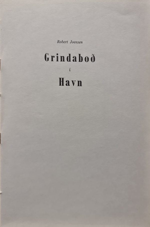 Grindaboð í Havn, Robert Joensen 1962 - Image 2