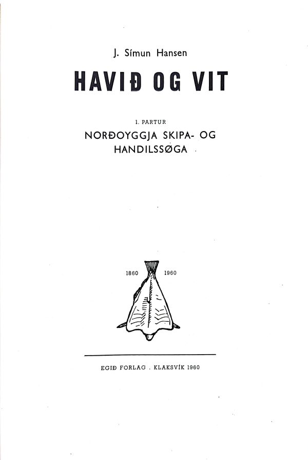 Havið og vit 1 og 2, J. Símun Hansen 1960 og 66 - Image 2