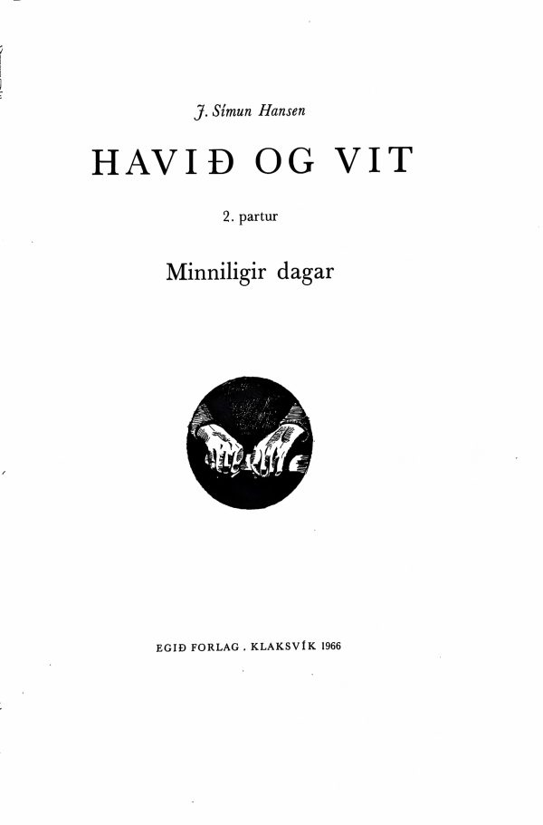 Havið og vit 1 og 2, J. Símun Hansen 1960 og 66 - Image 6