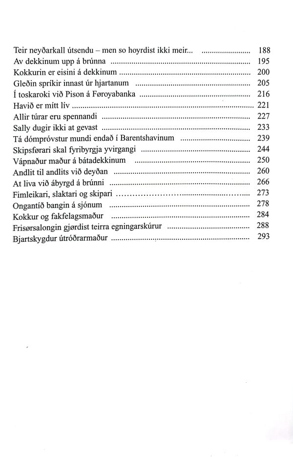 Umborð - søgur um siglandi, Vilmund Jacobsen 2008 - Image 3