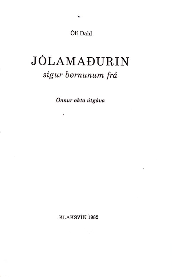 Jólamaðurin sigur børnunum frá 1982 - Image 2