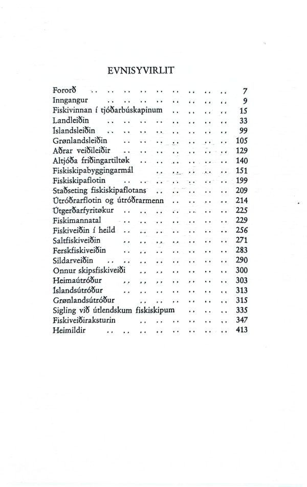 Fiskivinna og fiskivinnumál 1940-1970 1 og 2,  Erl. Patursson - Image 3