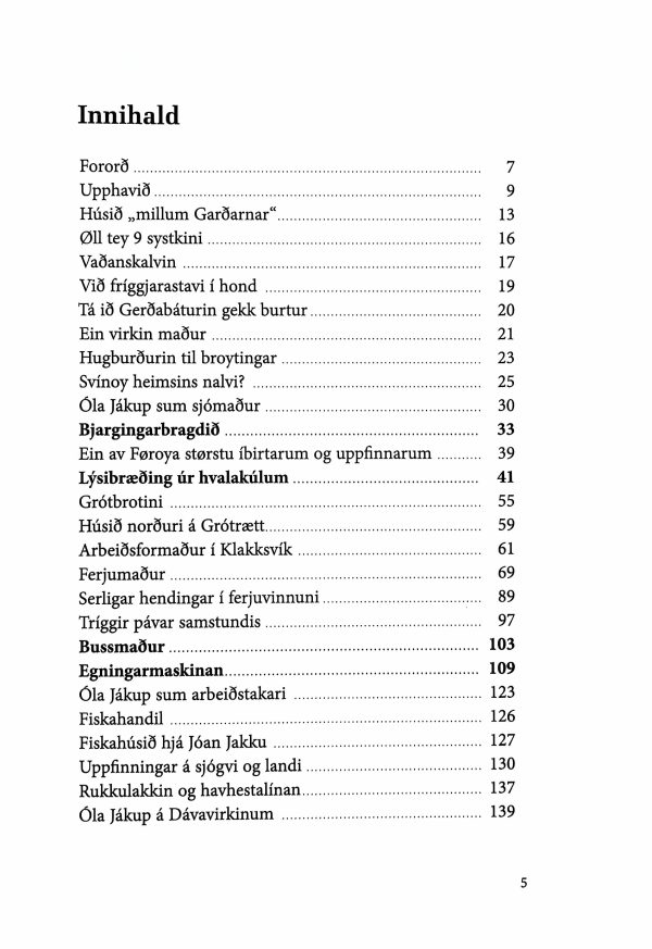 Úrmælingur í 20. øld Óla Jákup millum Garðarnar (2013) - Image 4