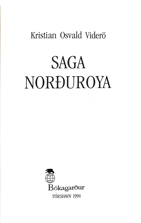 Saga Norðuroya - K.O. Viderø 1994 - Image 2