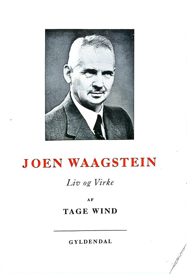 Joen Waagstein - Liv og virke 1952