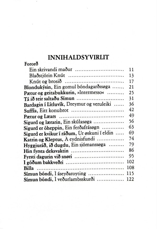 Smá skálkabros, Knút Vang, 1983 - Image 2