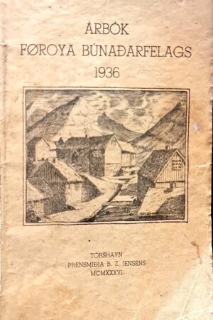 Føroya Búnaðarfelag Árbók 1936