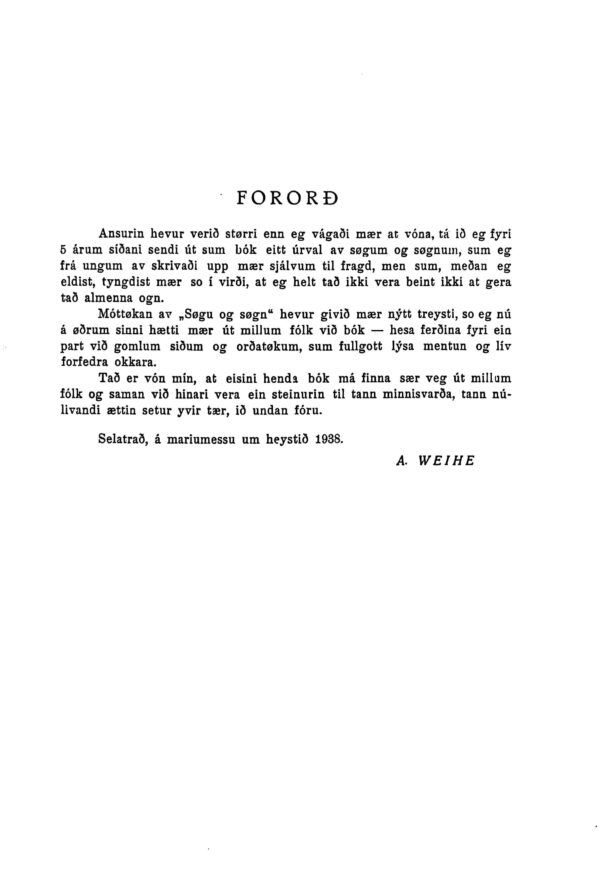 Tjóðminni, A. Weihe, 1987 - Image 2