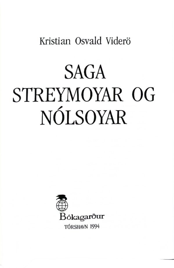 Saga Streymoyar og Nólsoyar, Viderö 1994 - Image 3