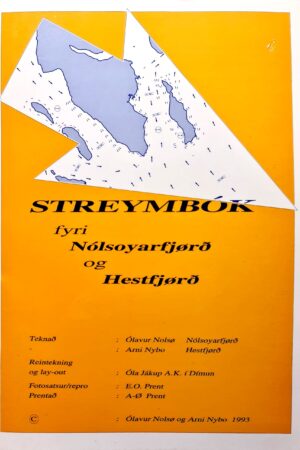 Streymkort fyri Nólsoyarfjørð og Hestfjørð 1993