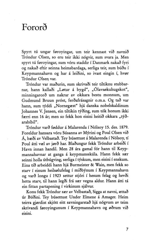 Tróndur Olsen - Her er dámligt í Føroyum .... 1992 - Image 4