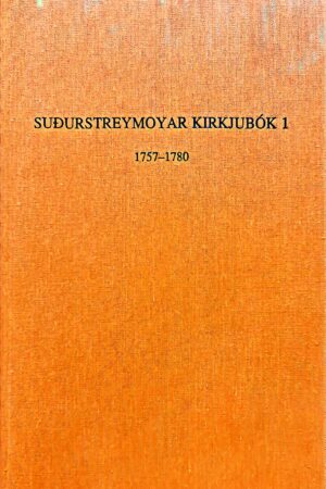 Suðurstreymoyar kirkjubók 1, 1757-1780, Petur Martin Rasmussen, 1988